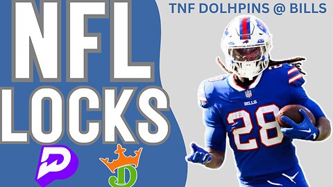 NFL TNF - DOLPHINS @ BILLS - TOP GAME BETS & PLAYER PROPS