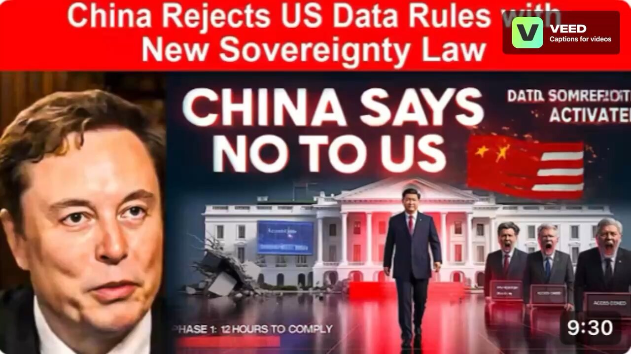 China Rejects US Data Rules with New Sovereignty Law