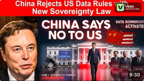 China Rejects US Data Rules with New Sovereignty Law