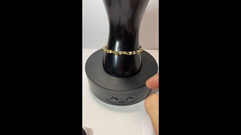 Mini-Vlog: Stop & Shop: Womens 7” Twisted Gold-Tone Fashion BRACELET w/ Mini-Faux-Pearls