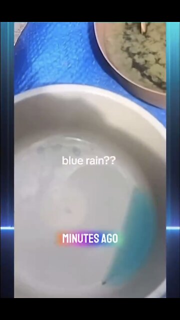 BLUE RAIN FALL FROM THE SKY☔️🏡🌧️✈️📸IN CENTRAL VALLEY CALIFORNIA💦🏘️🌳🌦️💫