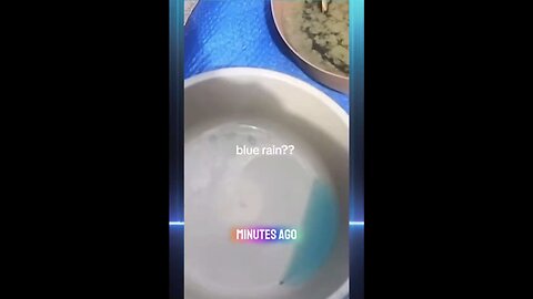 BLUE RAIN FALL FROM THE SKY☔️🏡🌧️✈️📸IN CENTRAL VALLEY CALIFORNIA💦🏘️🌳🌦️💫