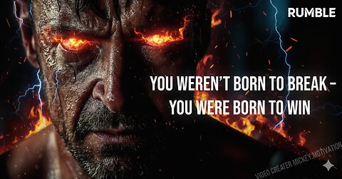 YOU WEREN’T BORN TO BREAK – You Were Born To WIN 💥 | Mickey Motivation
