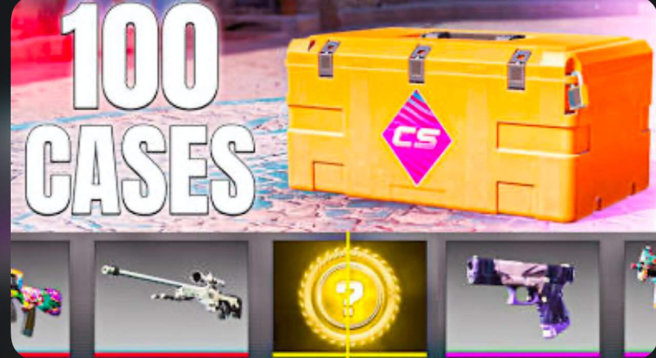 I Opened 100 Counter Strike Cases