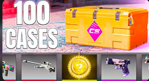 I Opened 100 Counter Strike Cases