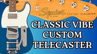 Squire Classic Vibe Custom Telecaster SH with Bigsby FIRST LOOK + Tone Tip (No Mods Required)
