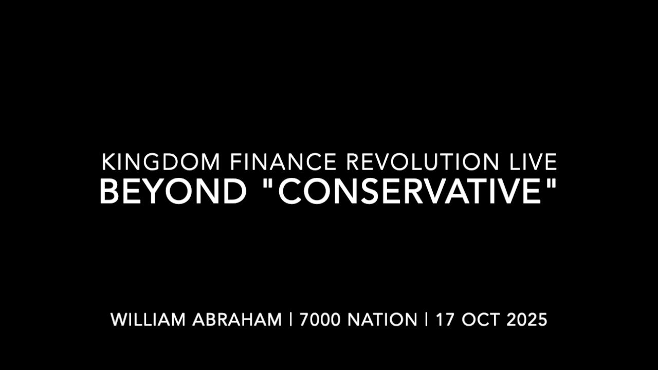 Beyond “Conservative”: Kingdom vs Managed Decline | Kingdom Finance Revolution Live | 17 Oct 2025