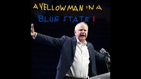 Yelow man in a Blue State + They Think YOU'RE STUPID!