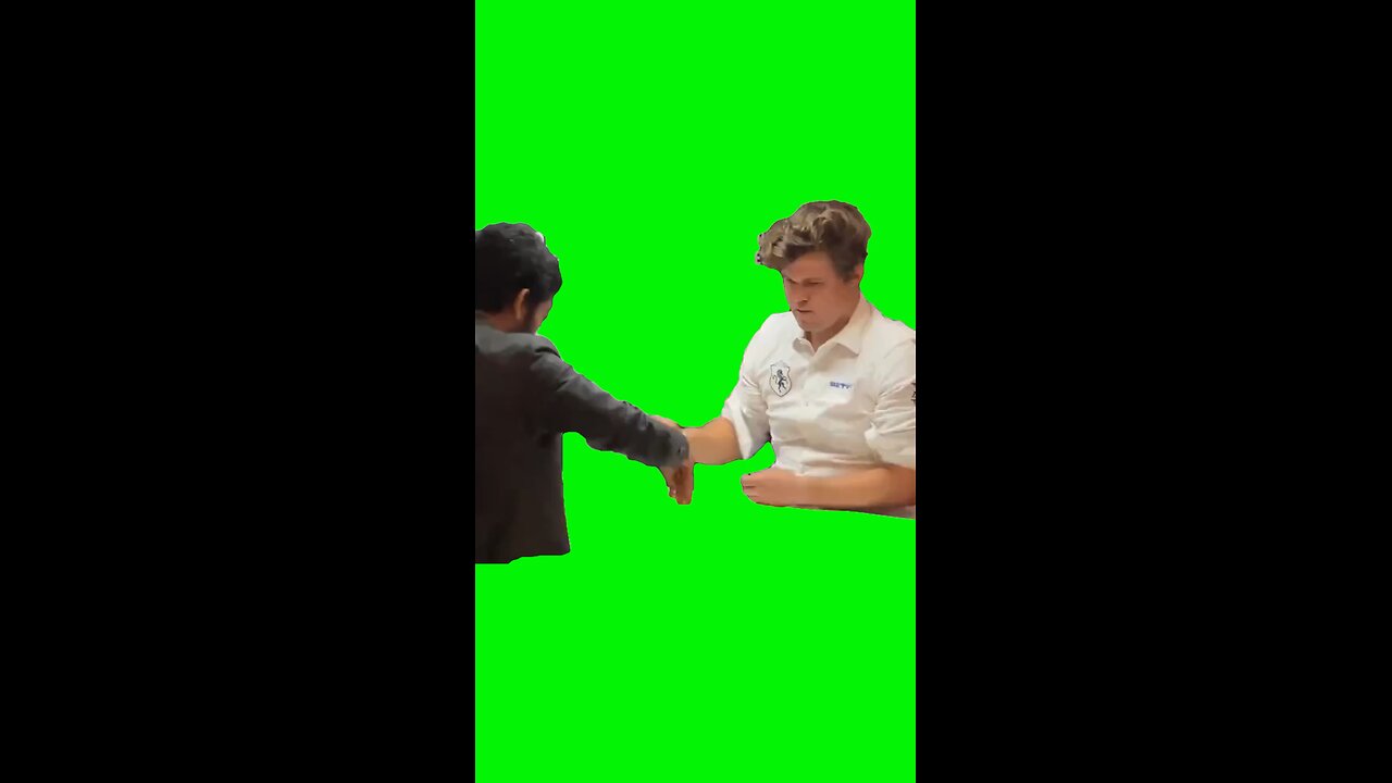 Chess Player Freakout | Green Screen