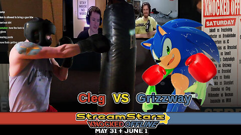 Cleg VS Grizzway pre-event fight interview | Stream Stars: Knocked Offline