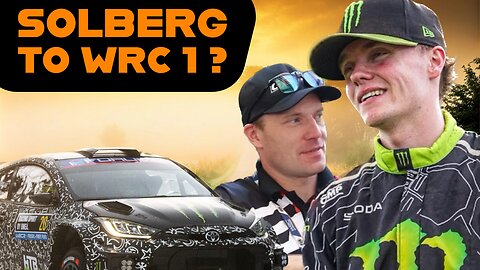 SOLBERG's chances of WRC 1 THIS YEAR have increased!