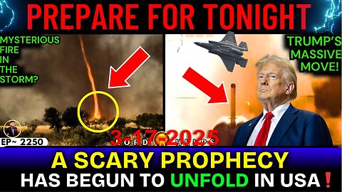 THIS ONE PROPHECY IS ABOUT TO SHAKE USA - Bible Prophetic Word Today! - 3/17/25