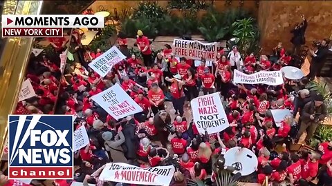 BREAKING: Trump Tower overrun with protesters demanding release of Mahmoud Khalil