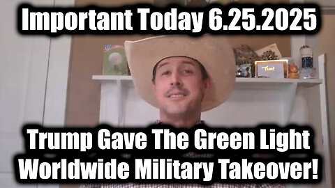 Derek Johnson Full Interview 6.25.25: Trump Gave The Green Light, Worldwide Military Takeover!