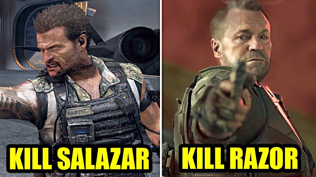 Harper kills traitor in Cod: Black Ops2 vs Cod: Black Ops7