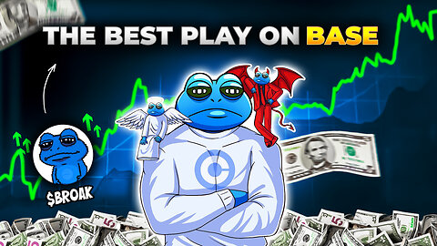 🔵 BROAK: The Dominant Frog Meme Coin On Base | 1000x Potential