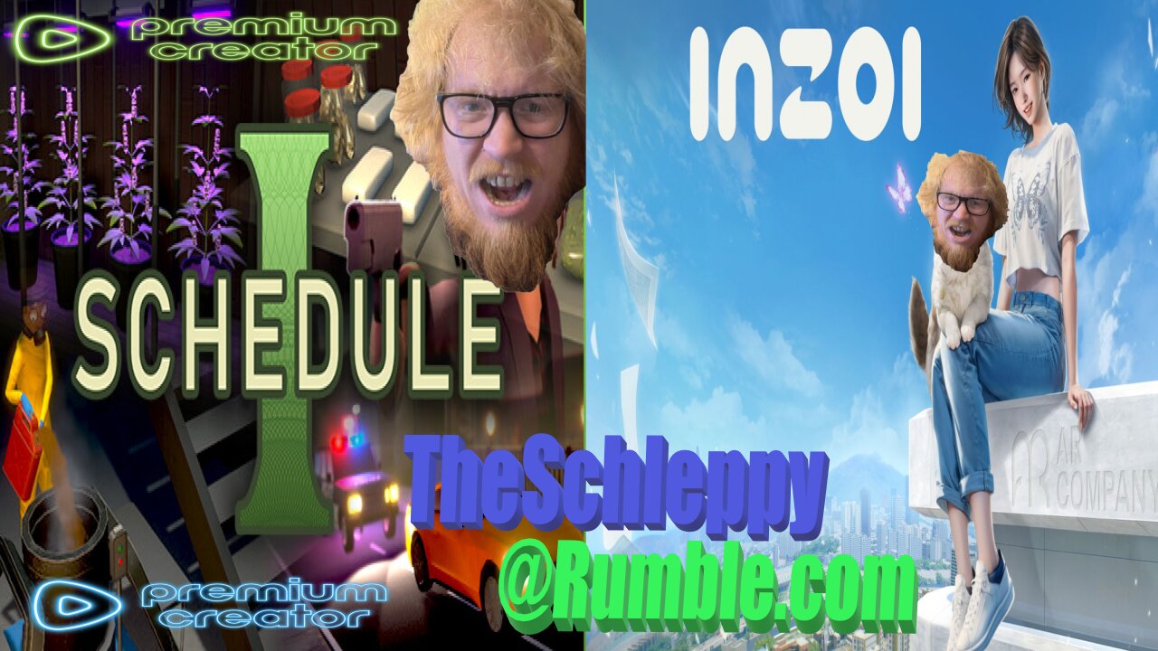 ✨TheSchleppy✨SUNDAY FUNDAY! inZOI/Schedule 1