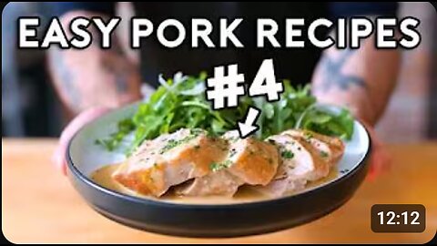 🥩 Top 5 EASY Weeknight Meals with Pork Tenderloin 🐖 | Basics with Babish 🍽️