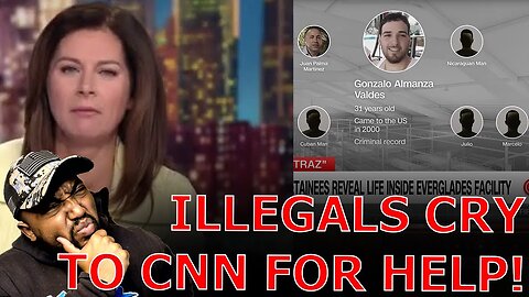 llegal Immigrants LASH OUT To CNN FOR HELP CRYING TORTURE Over Treatment In Alligator Alcatraz!