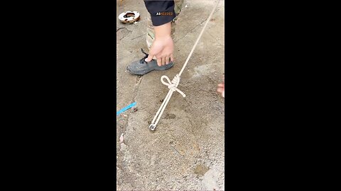 The Genius Knot That Locks Instantly — No Slip, No Tools!