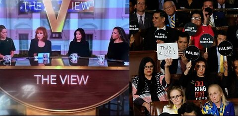 The View Panics As Democrats Have Low Approval Ratings & Offer Nothing