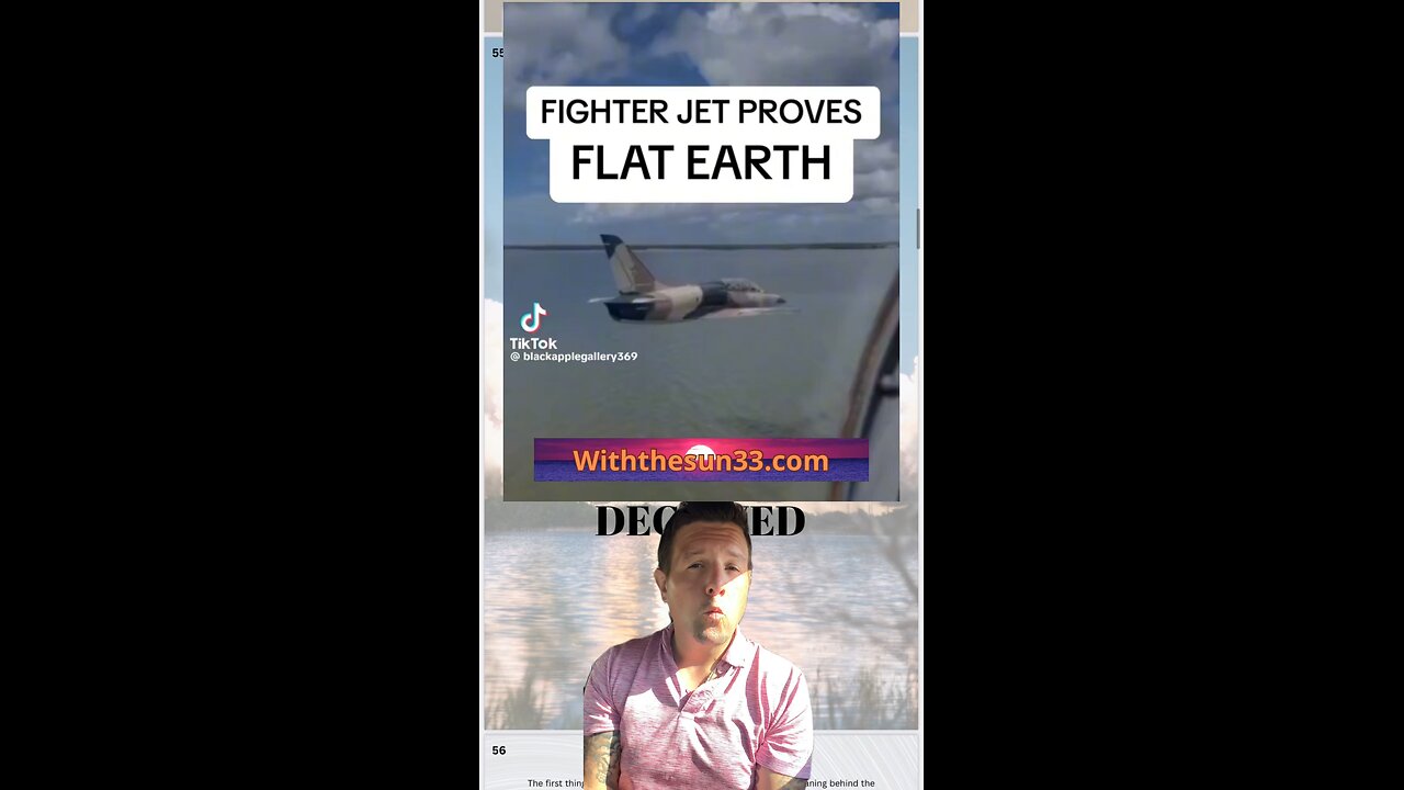 Airplanes prove the earth is flat