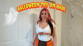 try on every halloween costume i own with me