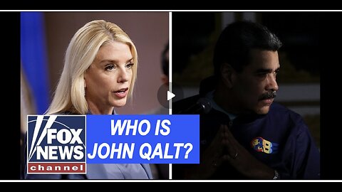 COMPLETION OF OPERATION "ABSOLUTE RESOLVE" Bondi announces Maduro INDICTED, charged. JOHN QALT