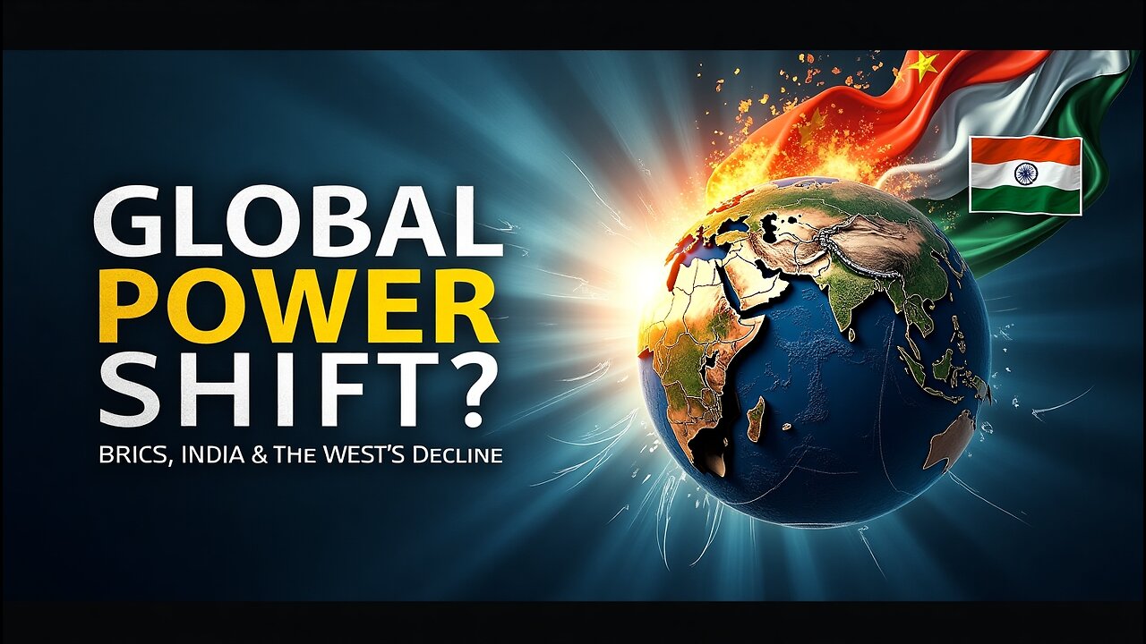 Is the West Losing Global Power? BRICS, India, and the Rise of a Multipolar World