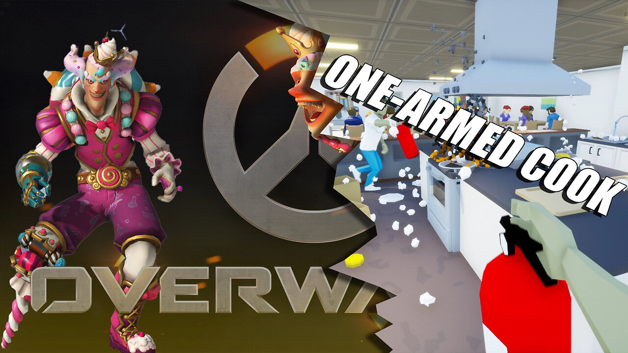 OVERWATCH COOKERS! With one arm