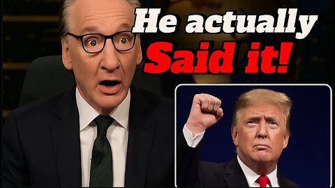 🔥Crowd Goes Silent as Bill Maher Explains Why Trump is GREAT!