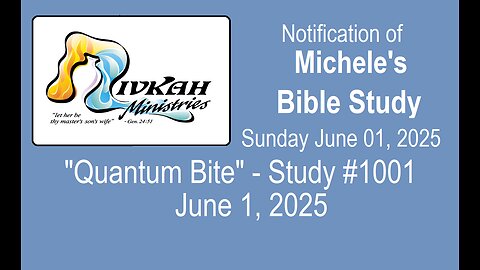 "Quantum Bite" - Study #1001 June1, 2025