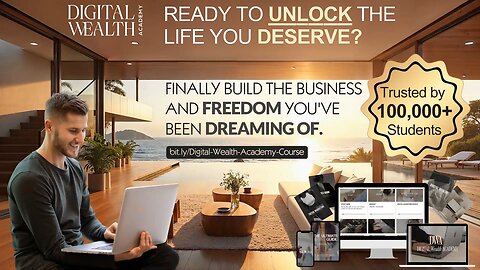 Build a Profitable Online Business with Digital Wealth Academy – Trusted by 100,000+ Students