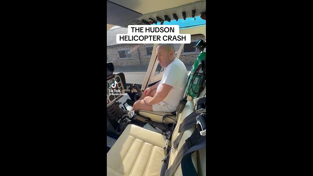 What might have happened with the Hudson river helicopter crash.