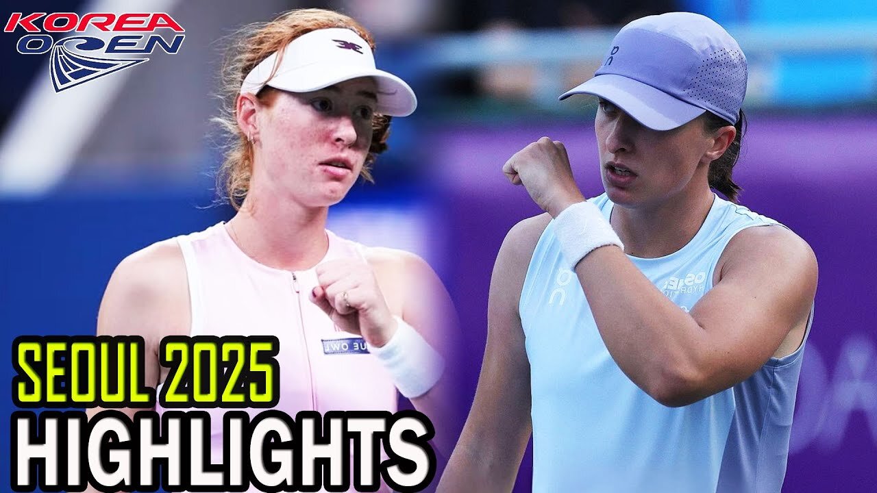 Iga Swiatek vs Maya Joint SF | Seoul 2025