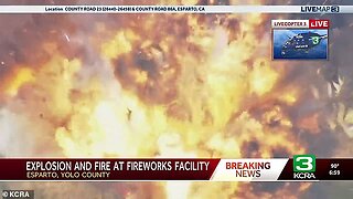 BREAKING: Fireworks Facility Explodes in California
