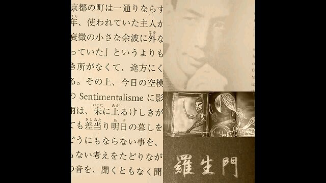 (日本語の音高練習)羅生門(芥川龍之介)206頁。