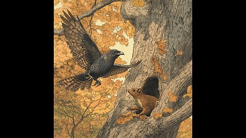 Hawk vs. Crow: A Suspenseful 4-Day Nature Drama