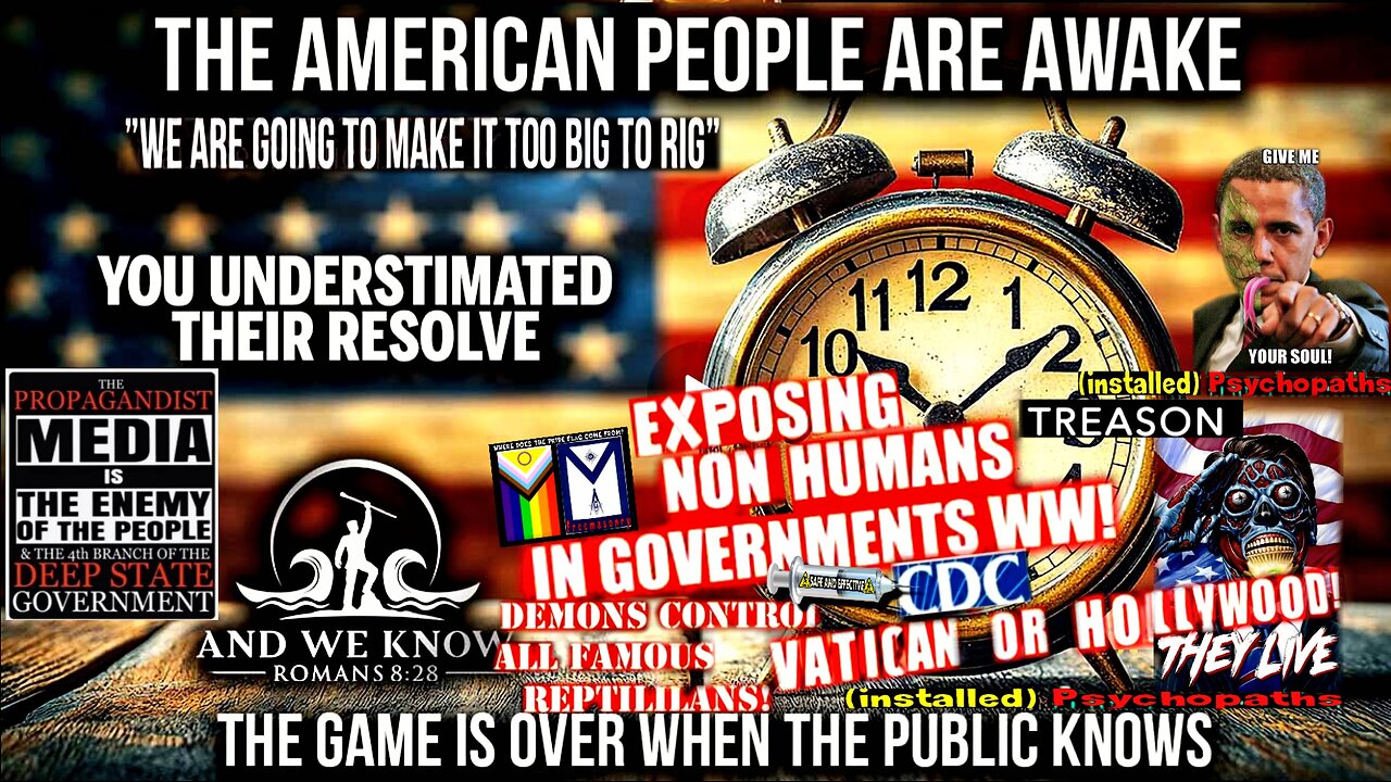 6.26.25: There is NOWHERE to HIDE, the ENEMY will FAIL, GAME over when PUBLIC KNOWS, Central Casting