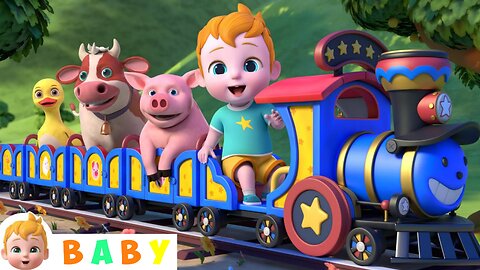 Train Choo Choo Song | Nursery Rhymes & Kids Songs