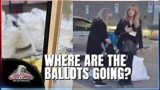 Elections Canada CAUGHT stowing ballots away in their own homes