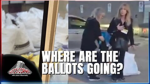 Elections Canada CAUGHT stowing ballots away in their own homes