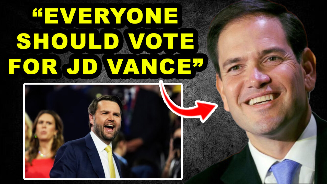 BREAKING: Marco Rubio Endorses JD Vance for President in SHOCK Fox Interview