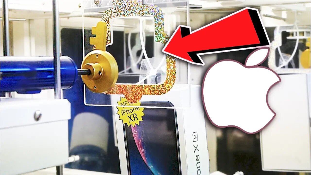 There's an iPhone XR in Keymaster || Arcade Games