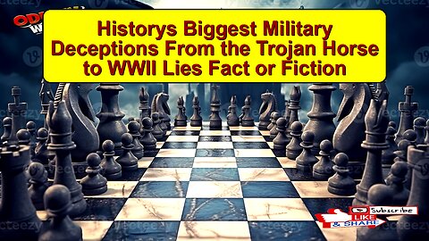 History's Biggest Military Deceptions: From the Trojan Horse to WWII Lies – Fact or Fiction?