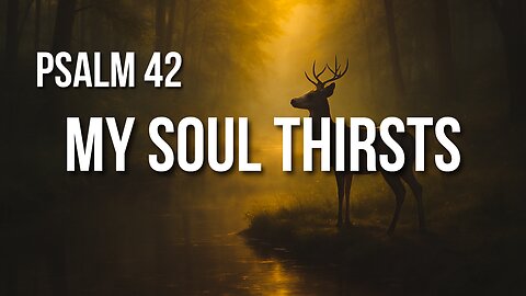 Psalm 42 – Longing for God When Your Soul Feels Distant