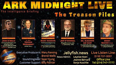 The Intelligence Briefing /The Treason Files - John B Wells LIVE