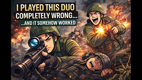 I Played This Duo Completely Wrong… and It Somehow Worked (Battlefield BR)