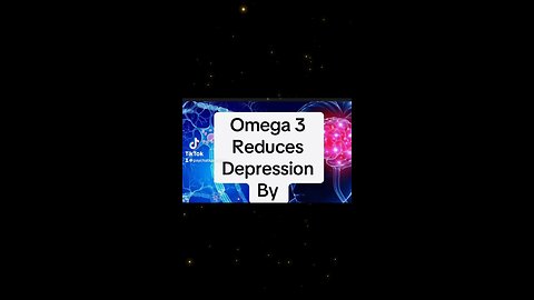 Omega 3 does decrease depression in higher doses