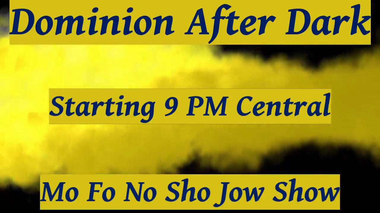 Mo Fo No Sho Jow Show - Friday Popcorn - 08/29
